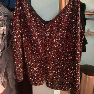 Madewell Silk Star Print Cami